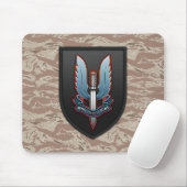 Speciale luchtdiensten (SAS) Muismat (Met muis)