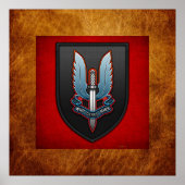 Speciale luchtdiensten (SAS) Poster (Voorkant)