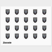 Speciale luchtdiensten (SAS) Ronde Sticker (Vel)