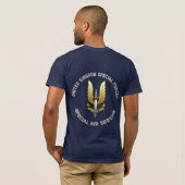 Speciale luchtdiensten (SAS) T-shirt (Achterkant volledig)
