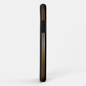 Speciale Luxe Gold- en zwarte Muzieknoten Case-Mate iPhone Case (Achterkant/rechts)