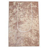 Speciale luxe tas voor speciale luxe fluwelen medium cadeauzakje (Achterkant)