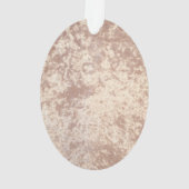 Speciale luxe velvet verjaardagsversiering 16e ornament (achterkant)