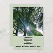 Speciale Man vogelgriep Vat Wenskaart (Voorkant / Achterkant)