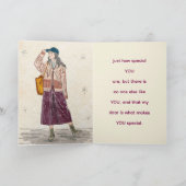 SPECIALE MEISJE AANMOEDIGING KAART (Binnen)