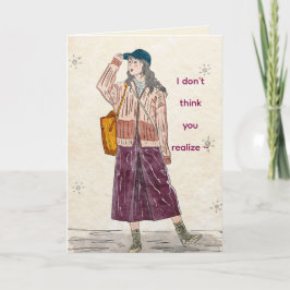 SPECIALE MEISJE AANMOEDIGING KAART