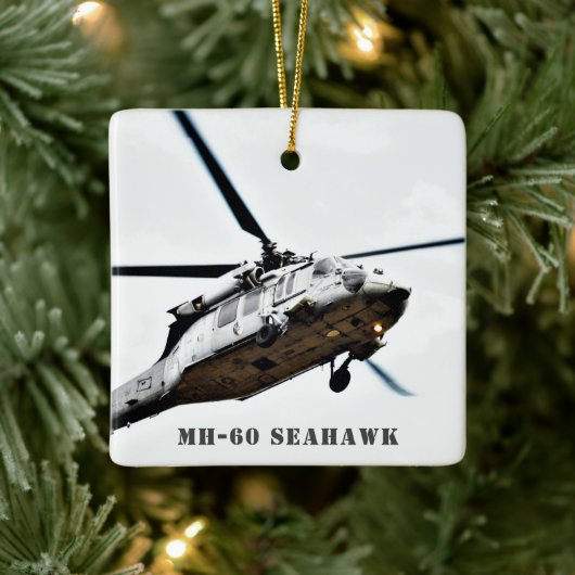 Speciale militaire helikopter bij MH-60 zeehawk Keramisch Ornament (Boom)