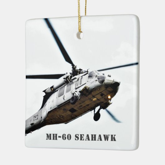Speciale militaire helikopter bij MH-60 zeehawk Keramisch Ornament (Links)