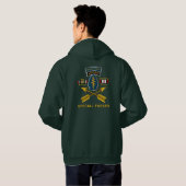 Speciale militaire operaties Irak en Afghanistan V Hoodie (Achterkant volledig)