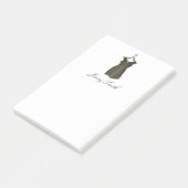 Speciale Mode met kleine zwarte dress Post-it® Notes (Schuin)