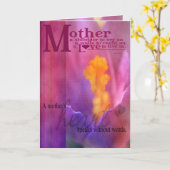 Speciale Moeder Kaart (Gele Bloem)