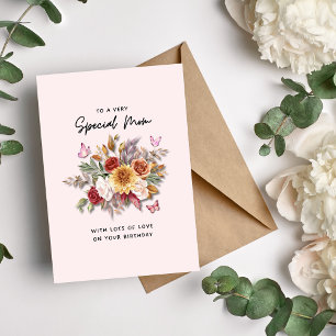 Speciale Moeder Verjaardag Kaart