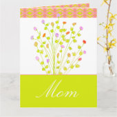 Speciale Moederdagkaart Alleen Voor Moeder Kaart (Gele Bloem)