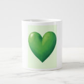 Speciale Mok, Elegante Liefde Symbool Tea Cup Perf Grote Koffiekop (Voorkant)