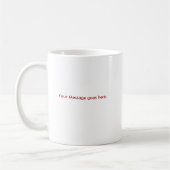Speciale Mok voor levering - Roze (Links)