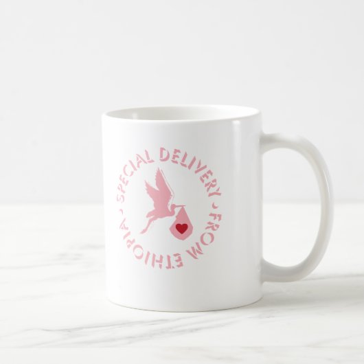 Speciale Mok voor levering - Roze (Rechts)