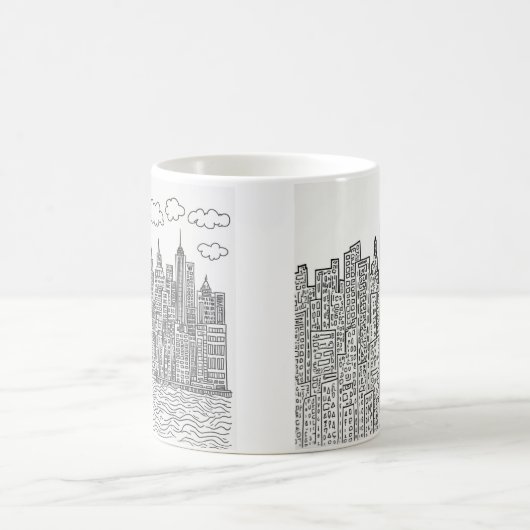 speciale mok voor Manhattan Skyscrapers (Center)