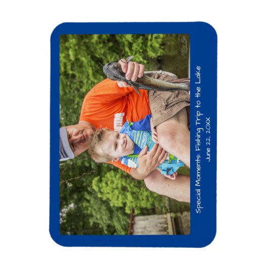 Speciale momenten foto magneet (Verticaal)