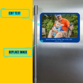 Speciale momenten foto magneet