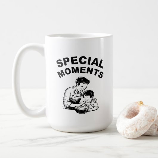 Speciale momenten Vaderdag Mok (Met donut)