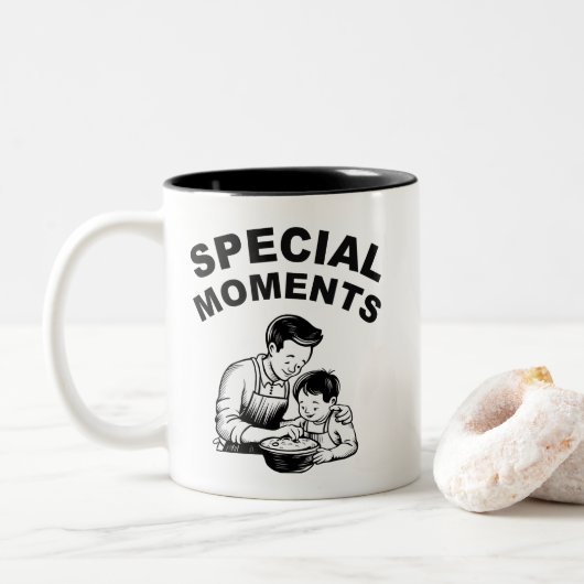 Speciale momenten Vaderdag Mok (Met donut)