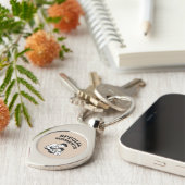 Speciale momenten Vaderdag Sleutelhanger (Zijkant)