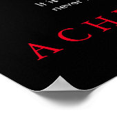 Speciale Motivatie  afdrukken van het Wolf-Poster Poster (Hoek)