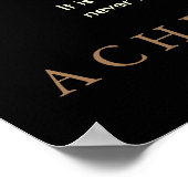 Speciale Motivatie Wolf & Fullmoon  Sepia Poster (Hoek)