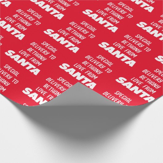 Speciale naam van het kind van de levering uit San Cadeaupapier (Hoek)