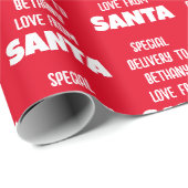 Speciale naam van het kind van de levering uit San Cadeaupapier (Rol Hoek)