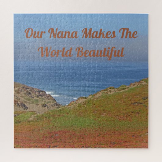 Speciale Nana Ocean Photo Pacific Coast Beach Legpuzzel (Verticaal)