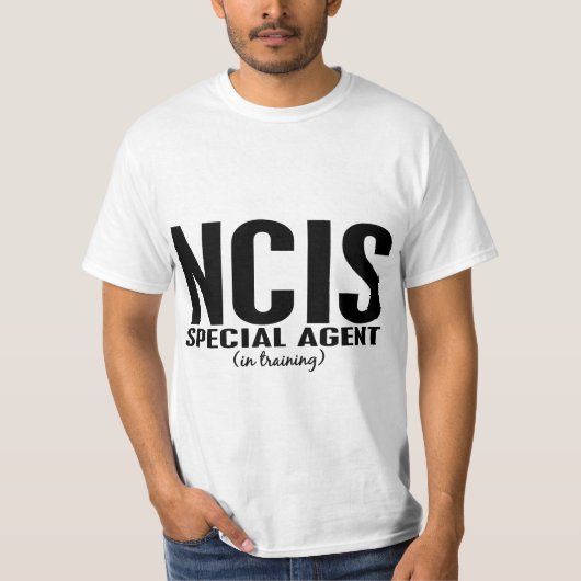 Speciale NCIS-agent in opleiding 1 T-shirt (Voorkant)