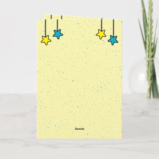 Speciale Nephew tijger kinder grijze verjaardag Ka Kaart (Achterkant)