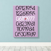 Speciale nooddata canvas afdruk (Insitu (Houten vloer))