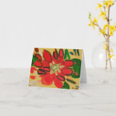 Speciale Olympische Spelen Zuid-Californië Notecar Kaart (Gele Bloem)