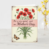 Speciale Oma Moederdag kaart (Gele Bloem)