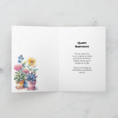 Speciale Oma Schattige Tuin Bloemenschuur Verjaard Kaart (Binnen)