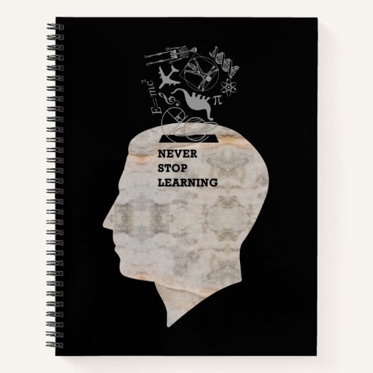 SPECIALE OMSLAG - BLIJF LEREN NOTITIEBOEK (Voorkant)