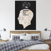 SPECIALE OMSLAG - LEER NOOIT AF CANVAS AFDRUK (Insitu (Slaapkamer))