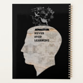 SPECIALE OMSLAG - LEER NOOIT AF  PLANNER (Achterkant)