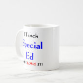 speciale onderwijs & liefde koffiemok (Voorkant links)