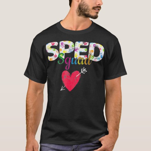 Speciale Onderwijs SPED Squad T-shirt (Voorkant)