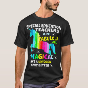 Speciale onderwijsdocenten zijn magisch Unicorn T-shirt
