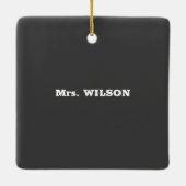 Speciale onderwijsleraar onderwijswaardering dag G Keramisch Ornament (Achterkant)