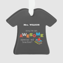 Speciale onderwijsleraar onderwijswaardering dag G Ornament