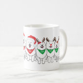 Speciale ontwerp met Aslan de Samojeed Koffiemok (Voorkant rechts)