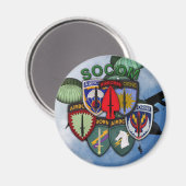 speciale operaties commando eenheid patches magnee magneet (Voorkant / Achterkant)