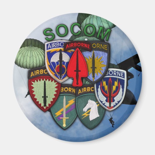 speciale operaties commando eenheid patches magnee magneet (Voorkant)