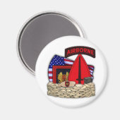 speciale operaties commando veteranen magneet (Voorkant / Achterkant)