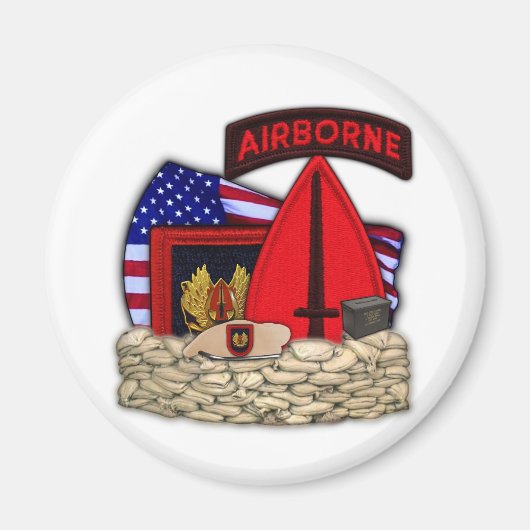 speciale operaties commando veteranen magneet (Voorkant)